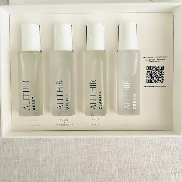 Alithir Meditation Sensory Kit Organic Oil Blends 4 pack - Picture 2 of 7